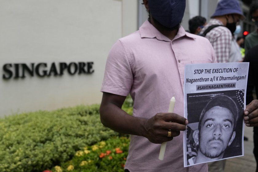 Сингапур обеси още един наркотрафикант, след като съдът отхвърли последната