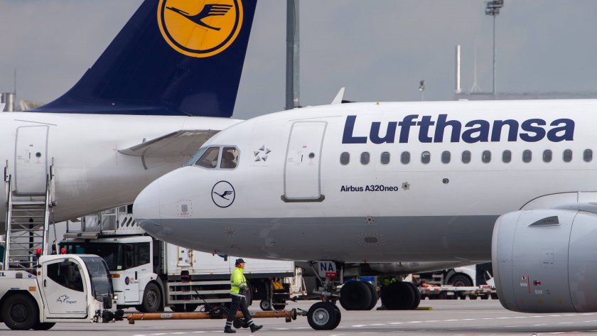 Един от основните синдикати в „Луфтханза“ (Lufthansa) днес призова наземния