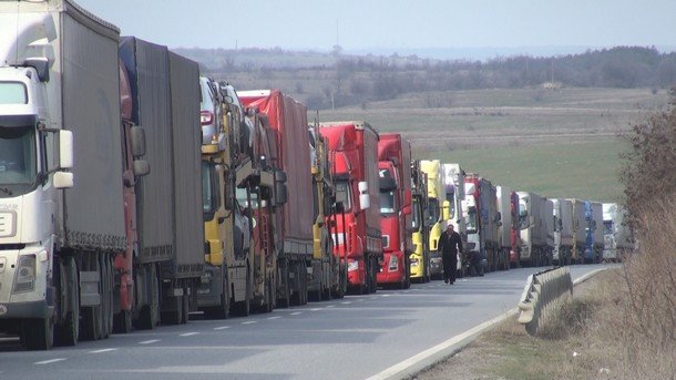 Пътят в Турция, който води към ГКПП Хамзабейли/Лесово на границата