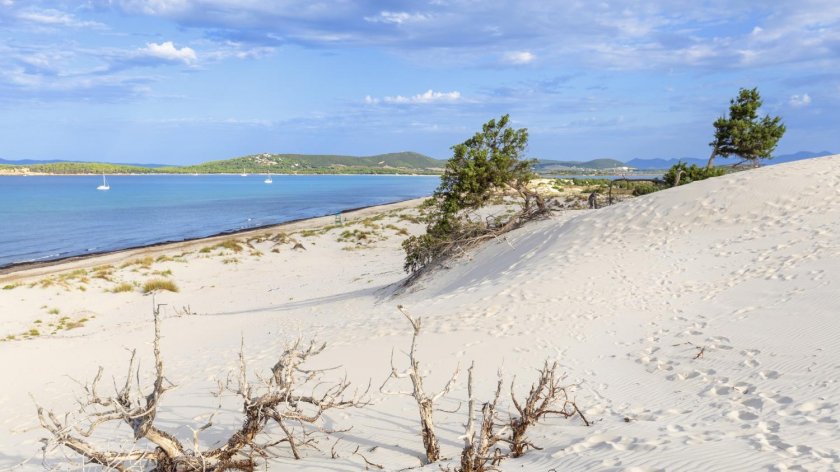 Семейство открадна 40 кг. пясък от плаж на Сардиния