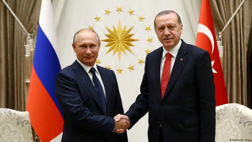 Путин и Ердоган засилват сътрудничеството