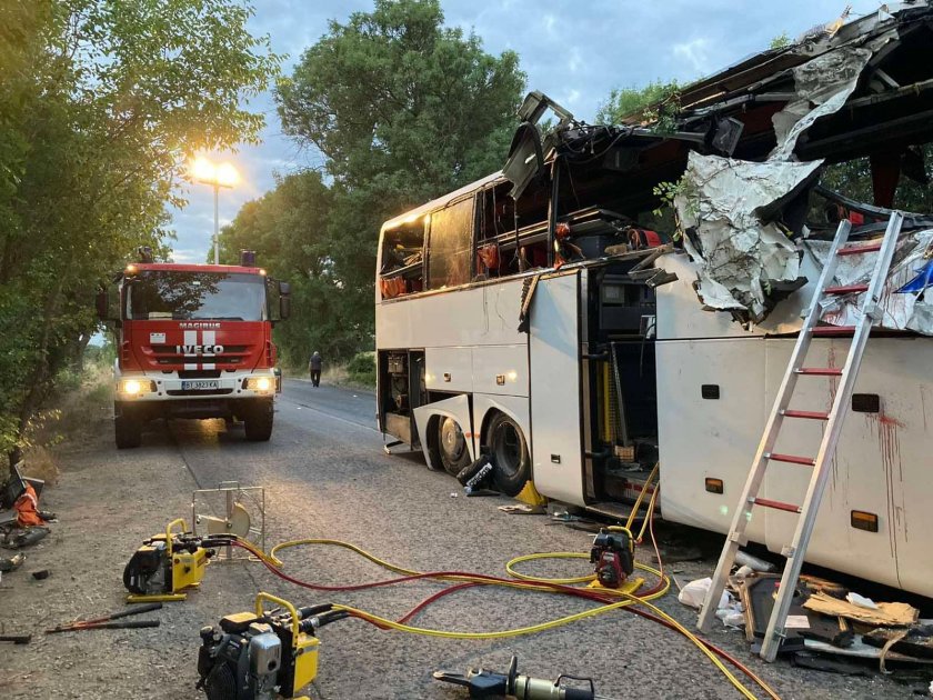 Шофьорът на румънския автобус, катастрофирал на пътя Русе - Велико