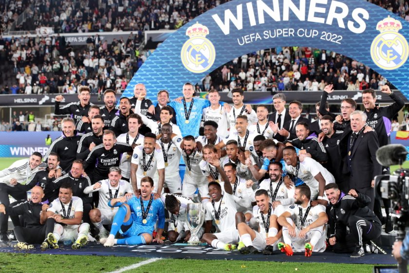 Носителят на трофея в Шампионската лига Реал Мадрид е новият