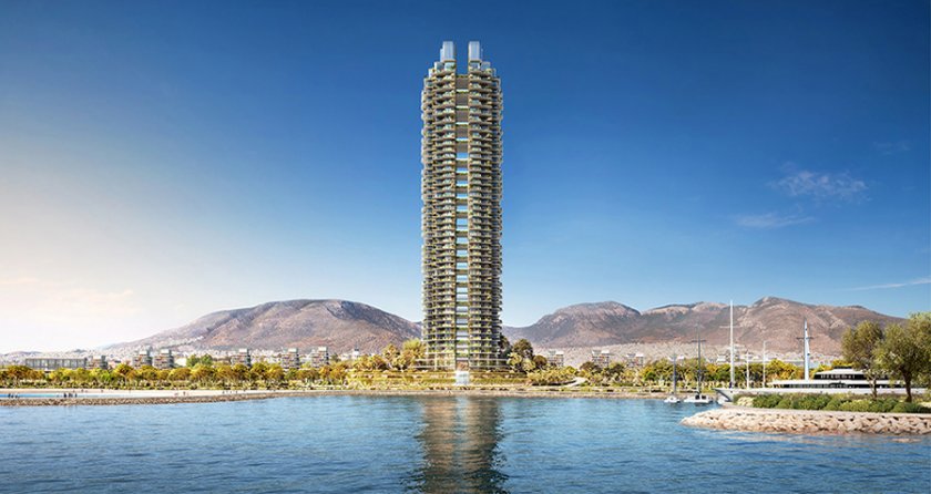 Небостъргачът Riviera Tower в Елинико ще стане първият небостъргач и