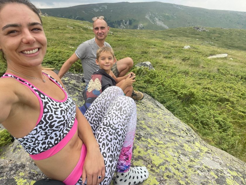 Дъщерята на Ивайло Караньотов от първия му барк с актрисата