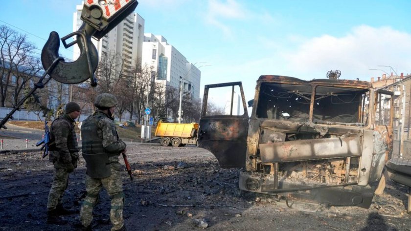 В четвъртък следобед руската армия нанесе удари в Харковска и Запорожка