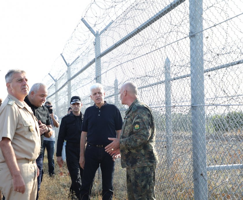 Охраната на българо-турската граница е подсилена с военнослужещи, като до