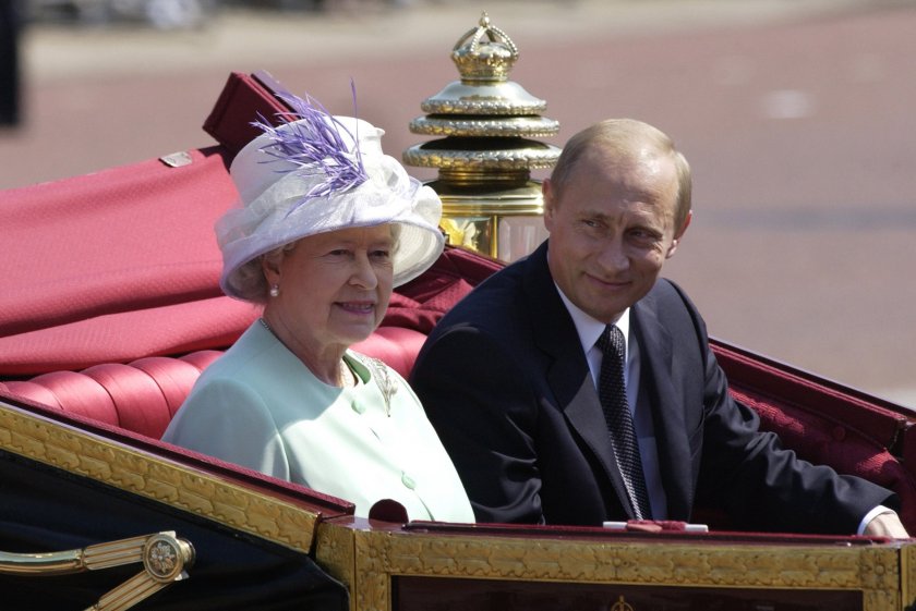 Путин няма да присъства на погребението на Елизабет II