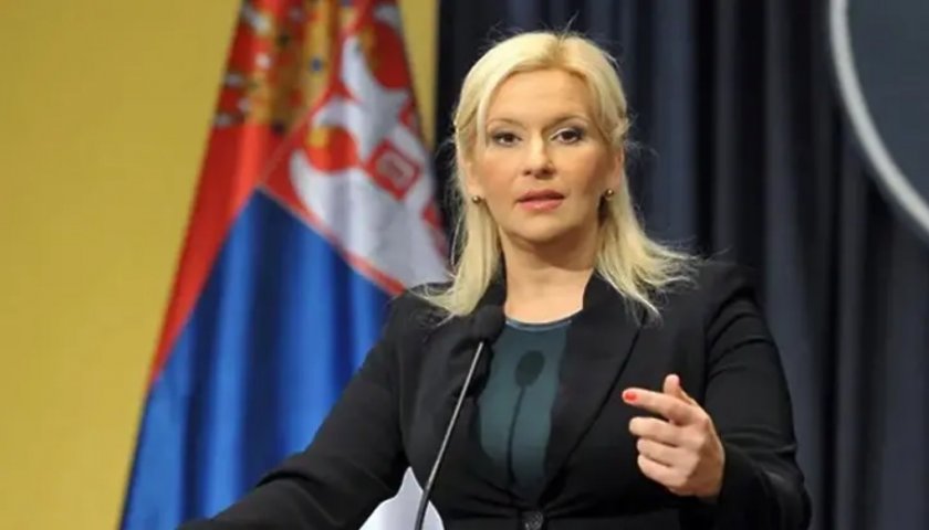 Министърът на минната промишленост и енергетиката на Сърбия Зорана Михайлович