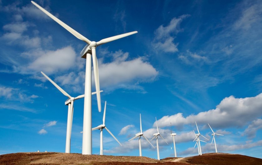 8% от тока в Европа е произведен от вятърни централи за изминалото денонощие