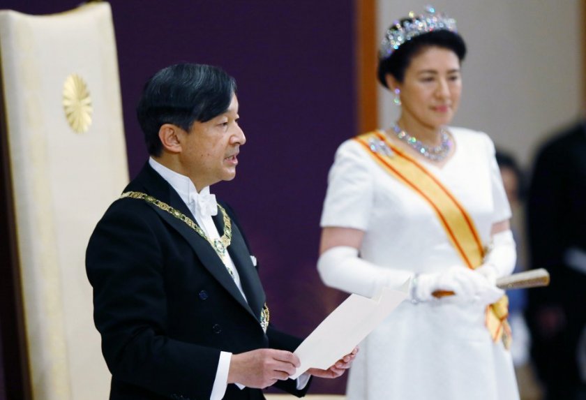 Японският император Нарухито и съпругата му, императрица Масако, ще заминат