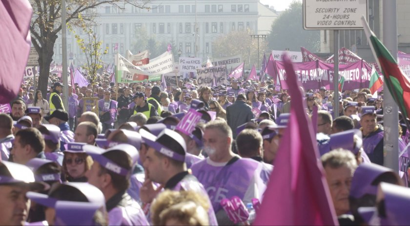 КНСБ започва протести