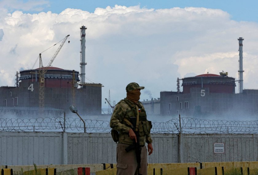 Украинският оператор на Запорожската атомна електроцентрала обвини Русия, че отново