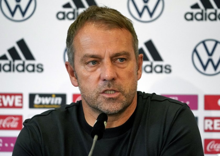 Селекционерът на немския национален отбор Ханс-Дитер Флик изрази своето недоволство