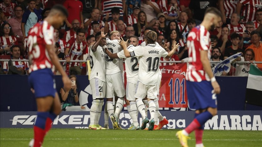 Реал Мадрид триумфира в дербито с Атлетико с 2:1 в
