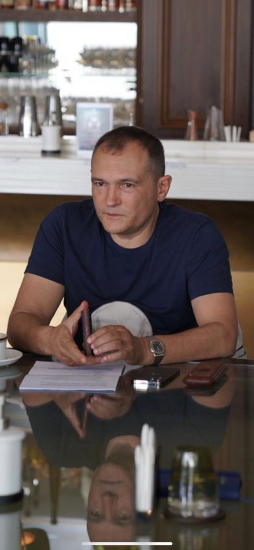 Бизнесменът и лидер на партия Българско лято Васил Божков коментира