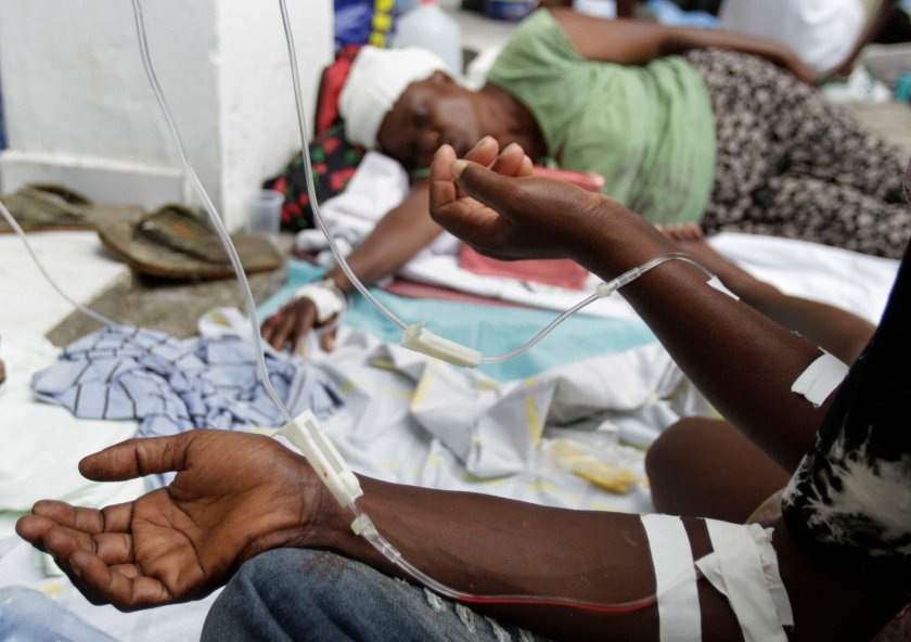 Смъртни случаи от холера в Хаити