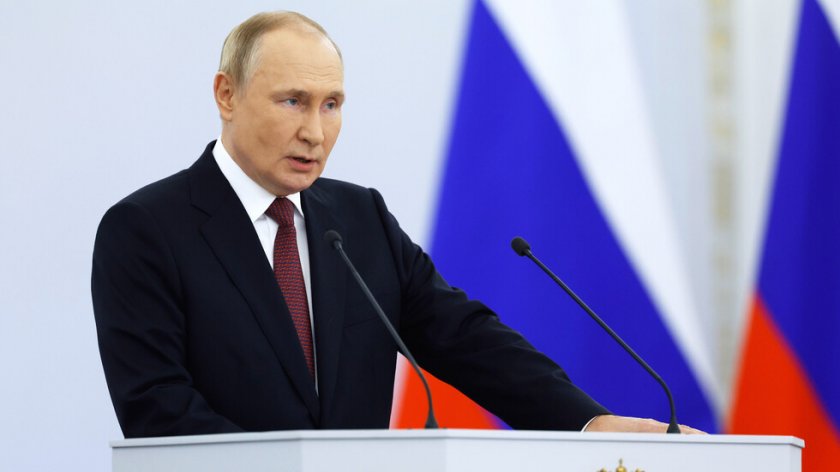 Путин внесе в Държавната дума анексирането на четирите области от Украйна