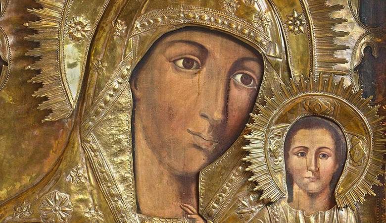 Богородица и Исус плачат в Сибир