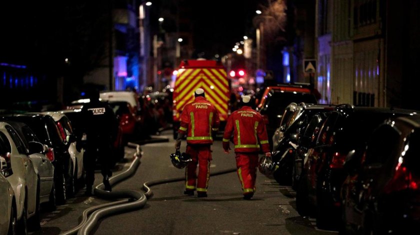 Пожар с експлозия избухна в Париж