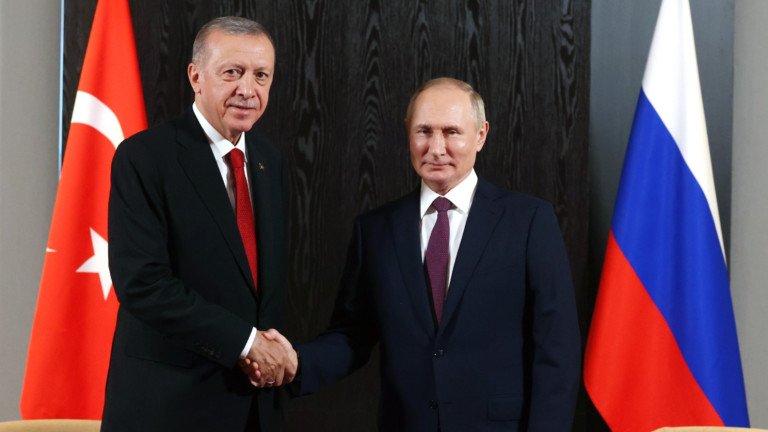 Eрдоган настоява за разговор очи в очи с Путин 