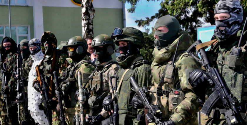Първите руски войници от съвместната руско-беларуска военна оперативна група пристигнаха