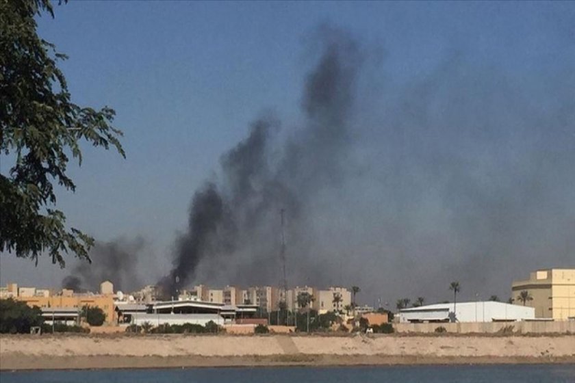 Девет ракети удариха Зелената зона на Багдад