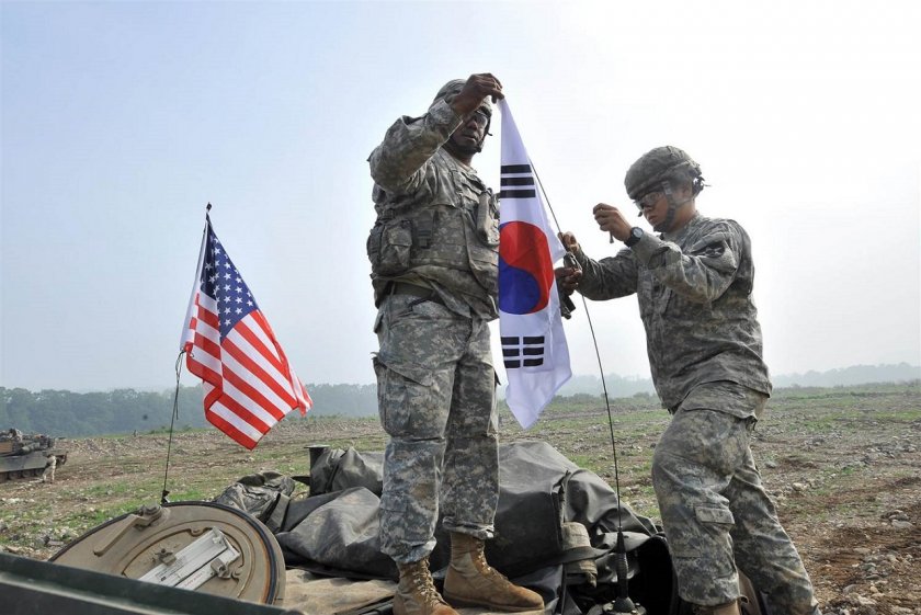 Войските на Южна Корея започнаха годишните си отбранителни учения Хогук,