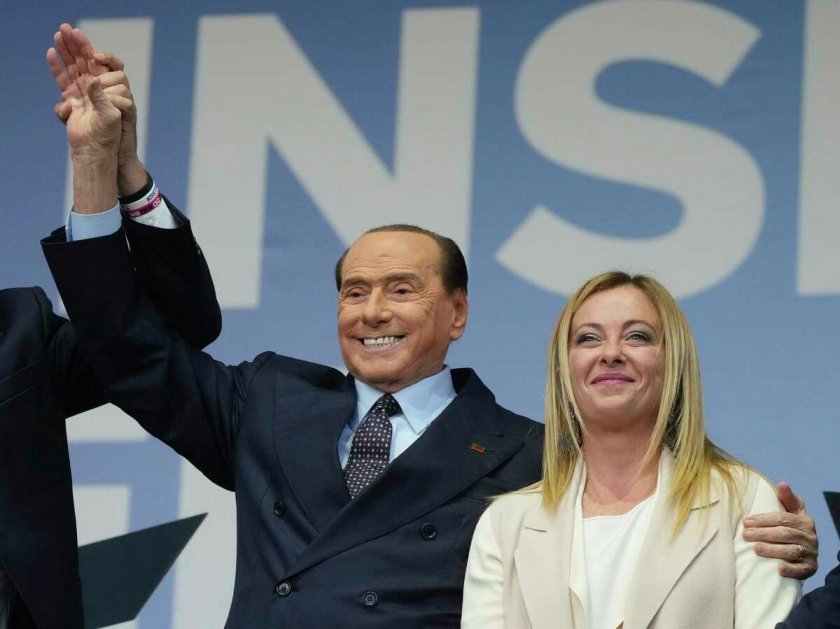 Джорджия Мелони скастри Берлускони заради Путин