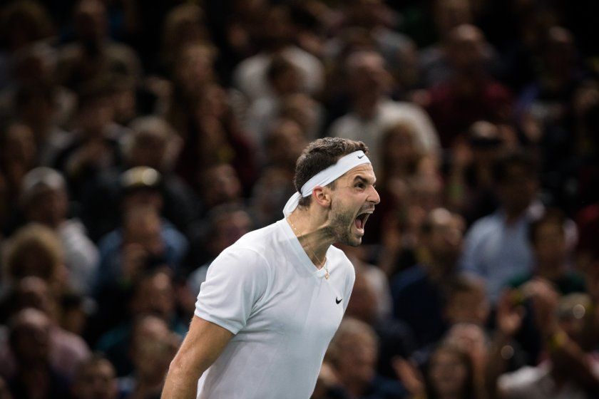 Първата ни ракета Григор Димитров не успя да пребори мотивирания