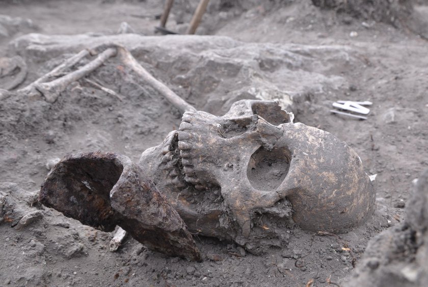 Откраднаха археологическа находка в Стара Загора. Удължен череп на млада
