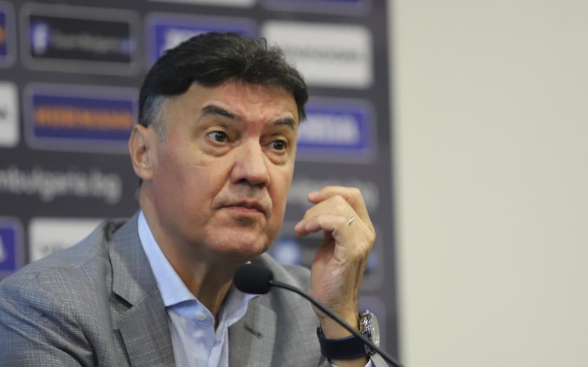 Президентът на Българския футболен съюз (БФС) Борислав Михайлов не изключи