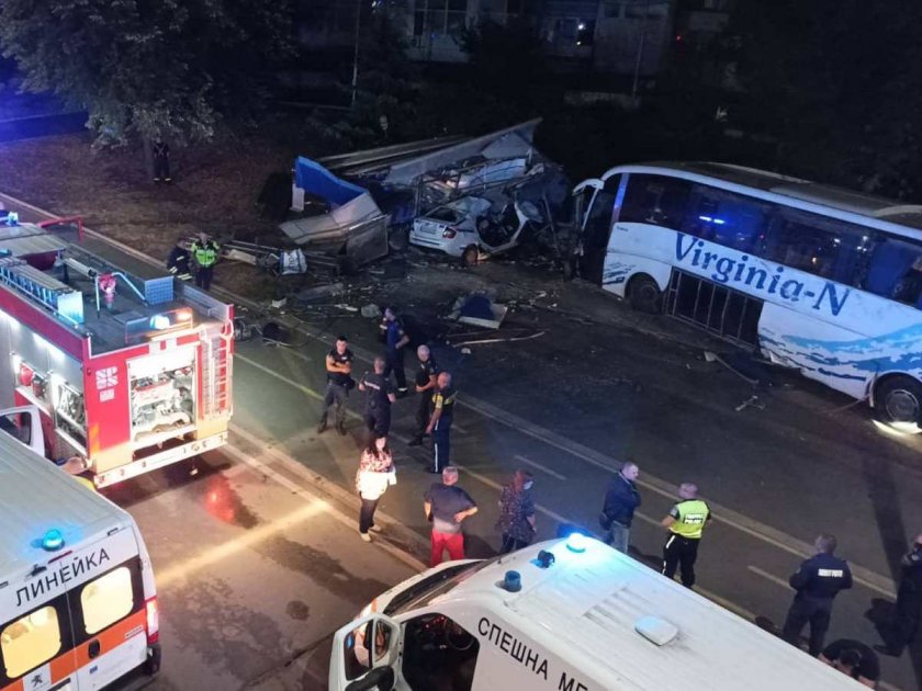 МВР с шокиращи разкрития за катастрофата в Бургас, при която загинаха двама полицаи