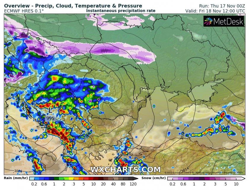 "Метео Болканс": Снегът няма да дойде този месец