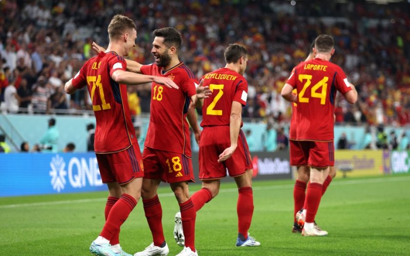 Испания буквално разглоби Коста Рика с впечатляващото 7:0 в мач