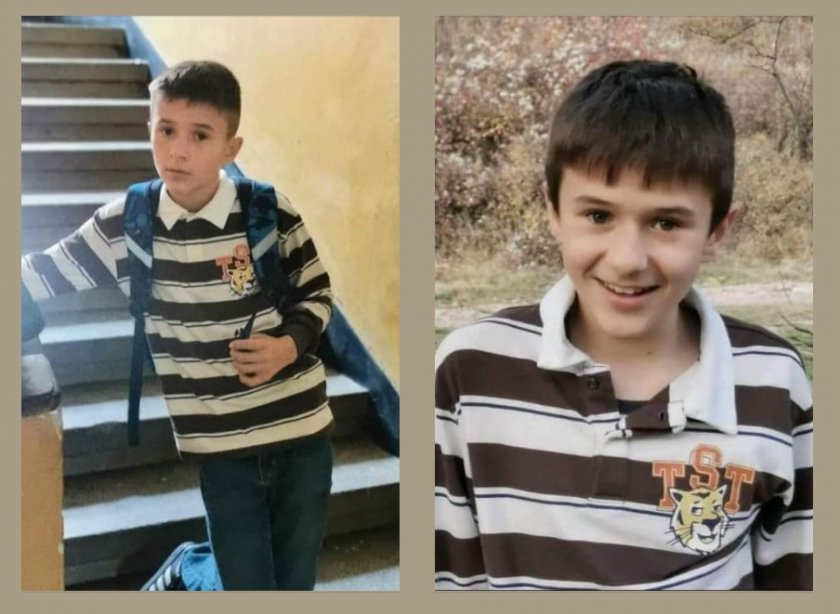 Откритият току-що 12-годишен аутист Сашко от Перник, изчезнал на 11