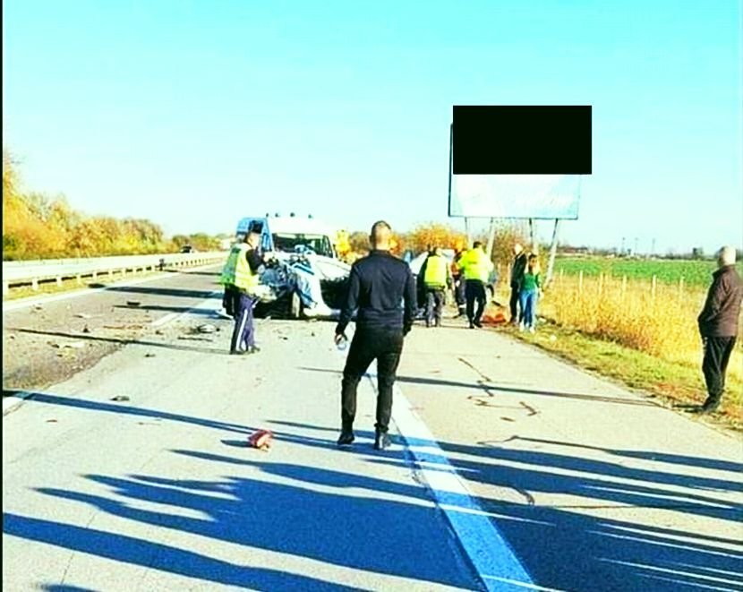 Съдът наложи мярка за неотклонение "Подписка" на шофьора, който блъсна патрулка на АМ "Тракия"