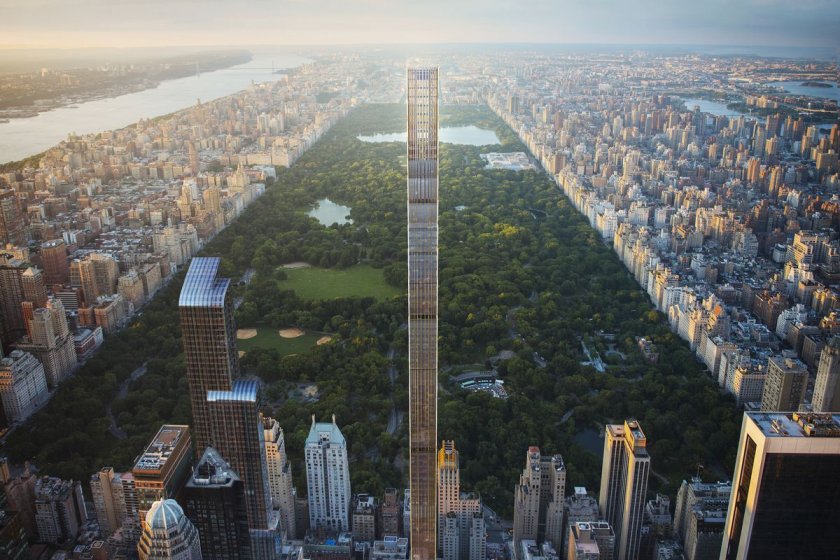 Дизайнерите, които стоят зад най-тънкия небостъргач в света, подаряват на феновете