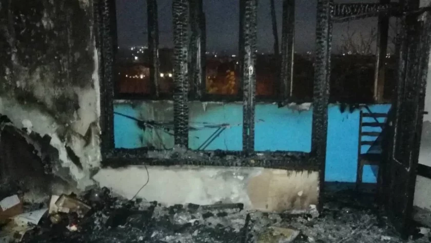 Електрическо одеяло изпепели апартамент в Пловдив, момиче като по чудо оцеля (СНИМКИ)