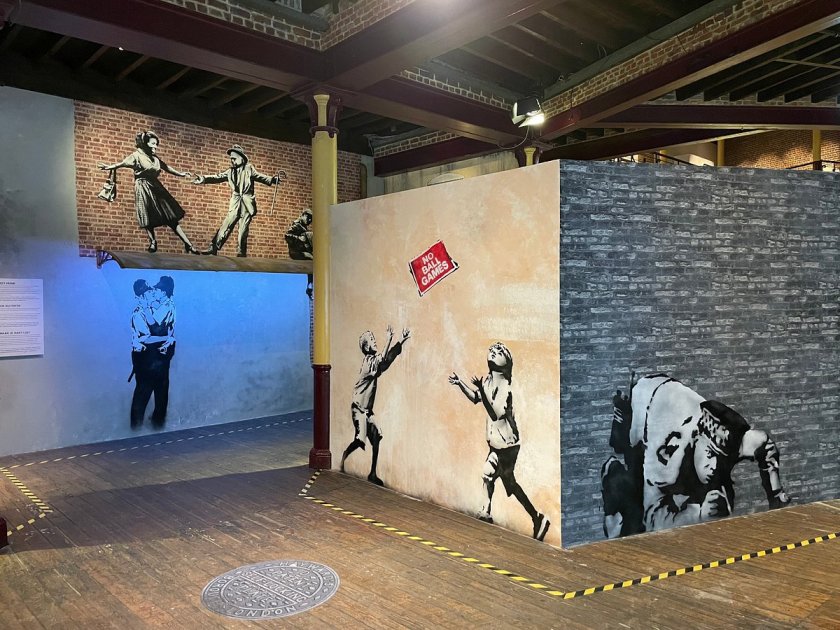 В Брюксел отвори врати музей с произведения на Банкси