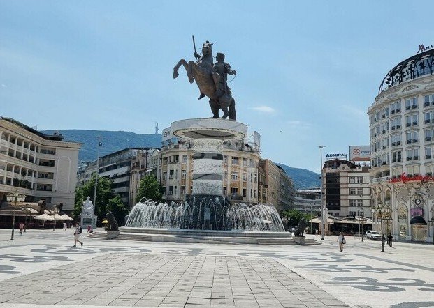 Председателят на българския културен клуб Иван Михайлов в Битоля Люпчо