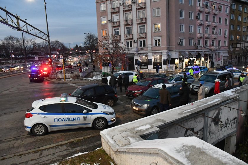 Водачът, причинил катастрофата с 9 коли в центъра на София