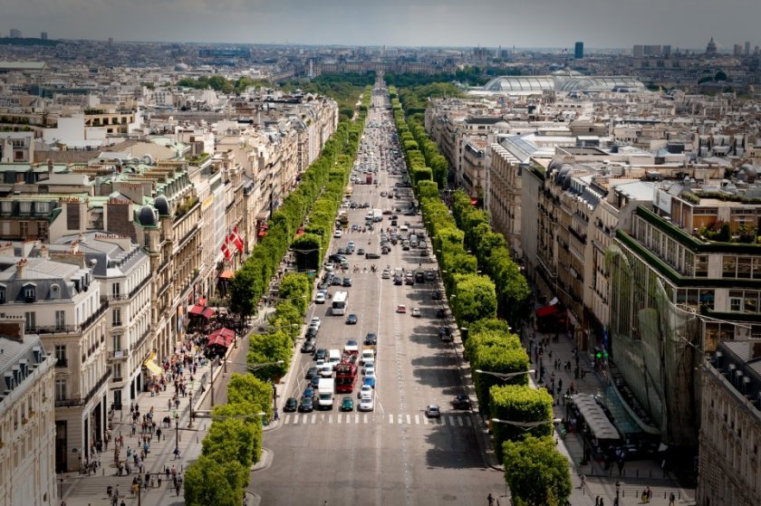 Властите във френската столица Париж искат прословутия централен булевард Шанз-Елизе