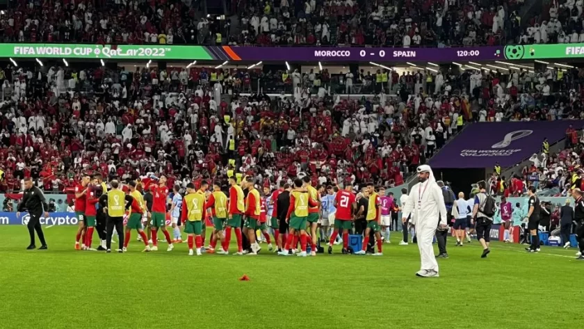 Отборът на Мароко се превърна в първия африкански отбор, стигнал