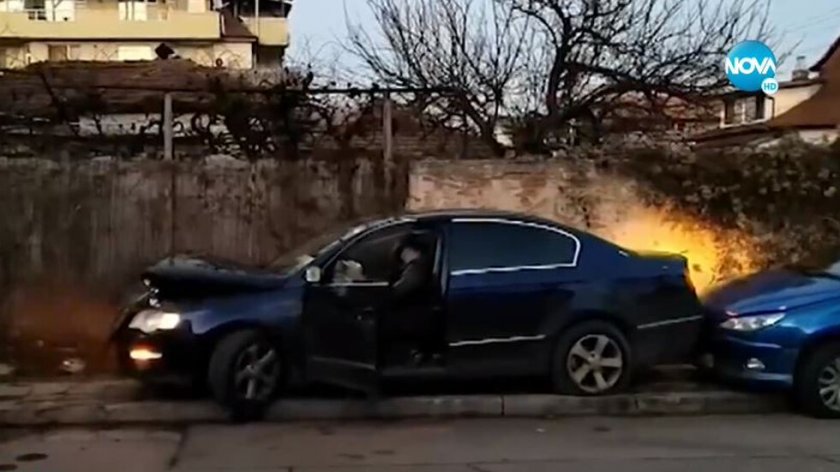 Полицай е шофьорът, блъснал три коли в София навръх Нова