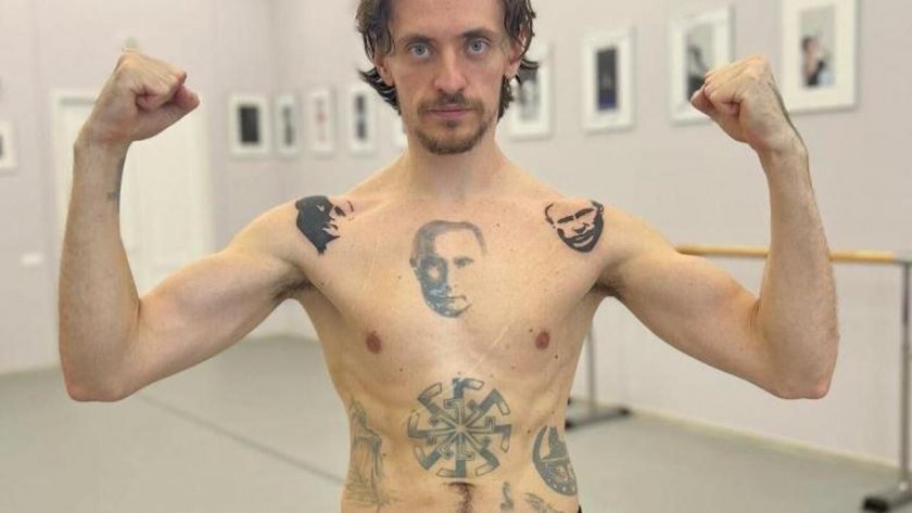 В Италия отмениха постановките на Сергей Полунин - татуирал си е Путин