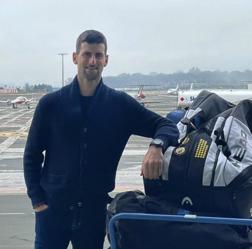 Новак Джокович се завърна днес в Австралия, близо една година