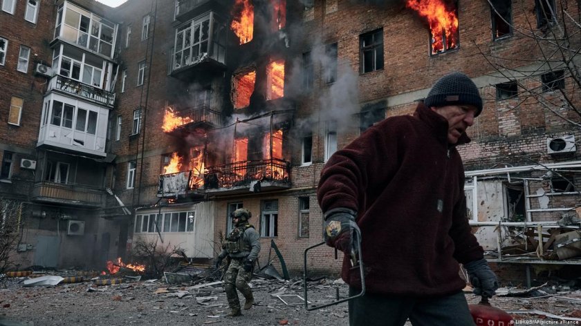 В Украйна продължават ожесточените сражения на източния фронт. От генералния