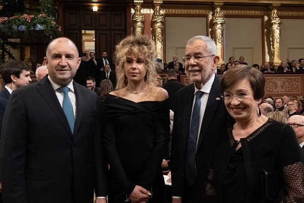 Радев цъфна на концерта на Виенската филхармония