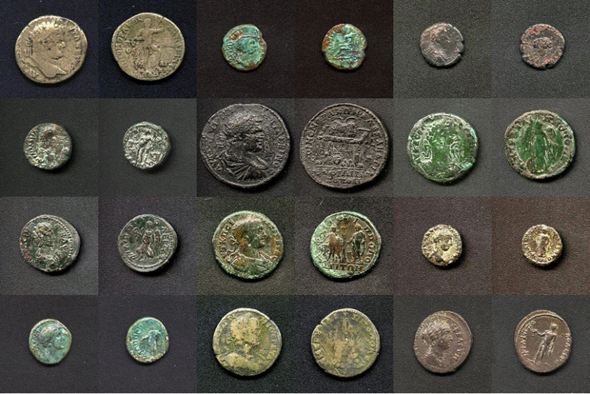 2 940 бронзови монети от периода ІІ-І век пр. Хр.,